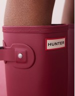 Original tall wellington boots in burgundy