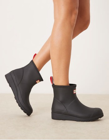 Play wellington boots in black