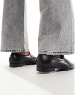 Bella ballerina shoe in black leather